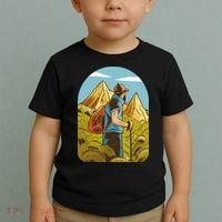 Man Hiking In The Mountains Toddler T-Shirt thumb 2