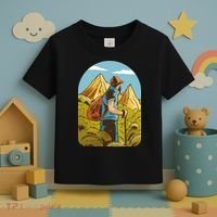 Man Hiking In The Mountains Toddler T-Shirt thumb 3