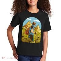 Man Hiking In The Mountains Kids T-Shirt thumb 2