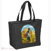 Man Hiking In The Mountains Tote Bag thumb 2