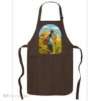 Man Hiking In The Mountains Apron thumb 0