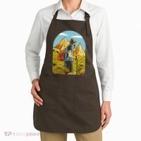 Man Hiking In The Mountains Apron thumb 2