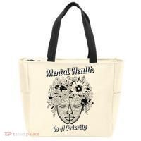 Mental Health Is A Priority Tote Bag thumb 0