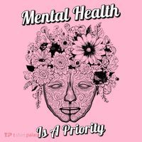 Mental Health Is A Priority Coaster thumb 2