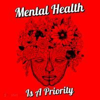 Mental Health Is A Priority Santa Hat thumb 1