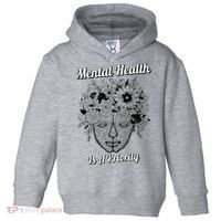 Mental Health Is A Priority Toddler Hoodie thumb 0