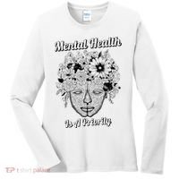 Mental Health Is A Priority Women's Long Sleeve Shirt thumb 0