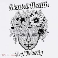 Mental Health Is A Priority Kids Sweatshirt thumb 2