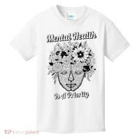 Mental Health Is A Priority Kids T-Shirt thumb 0