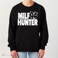 Milf Hunter Inappropriate Rude Humor Gift Women's Sweatshirt thumb 0