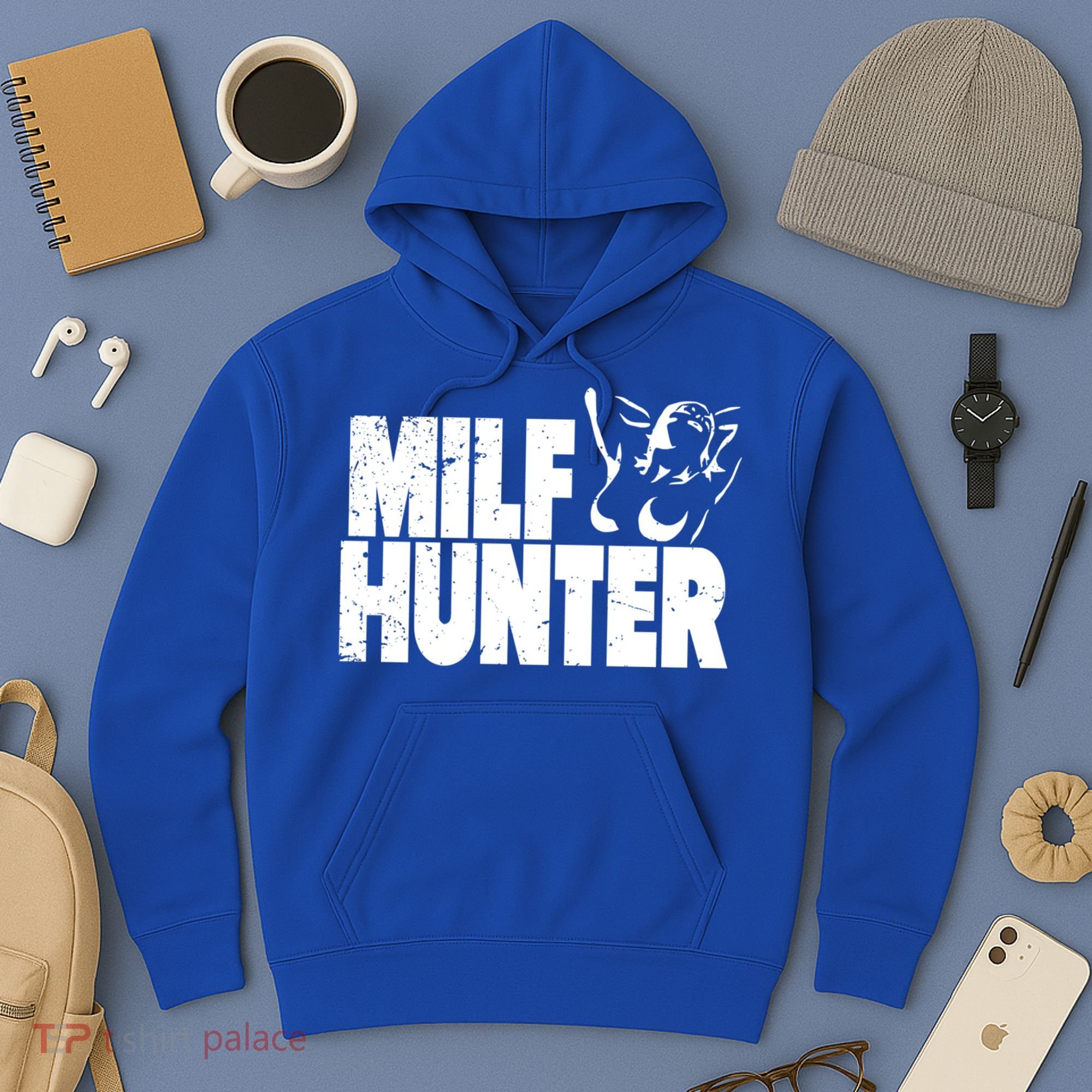 Milf Hunter Inappropriate Rude Humor Gift Hoodie