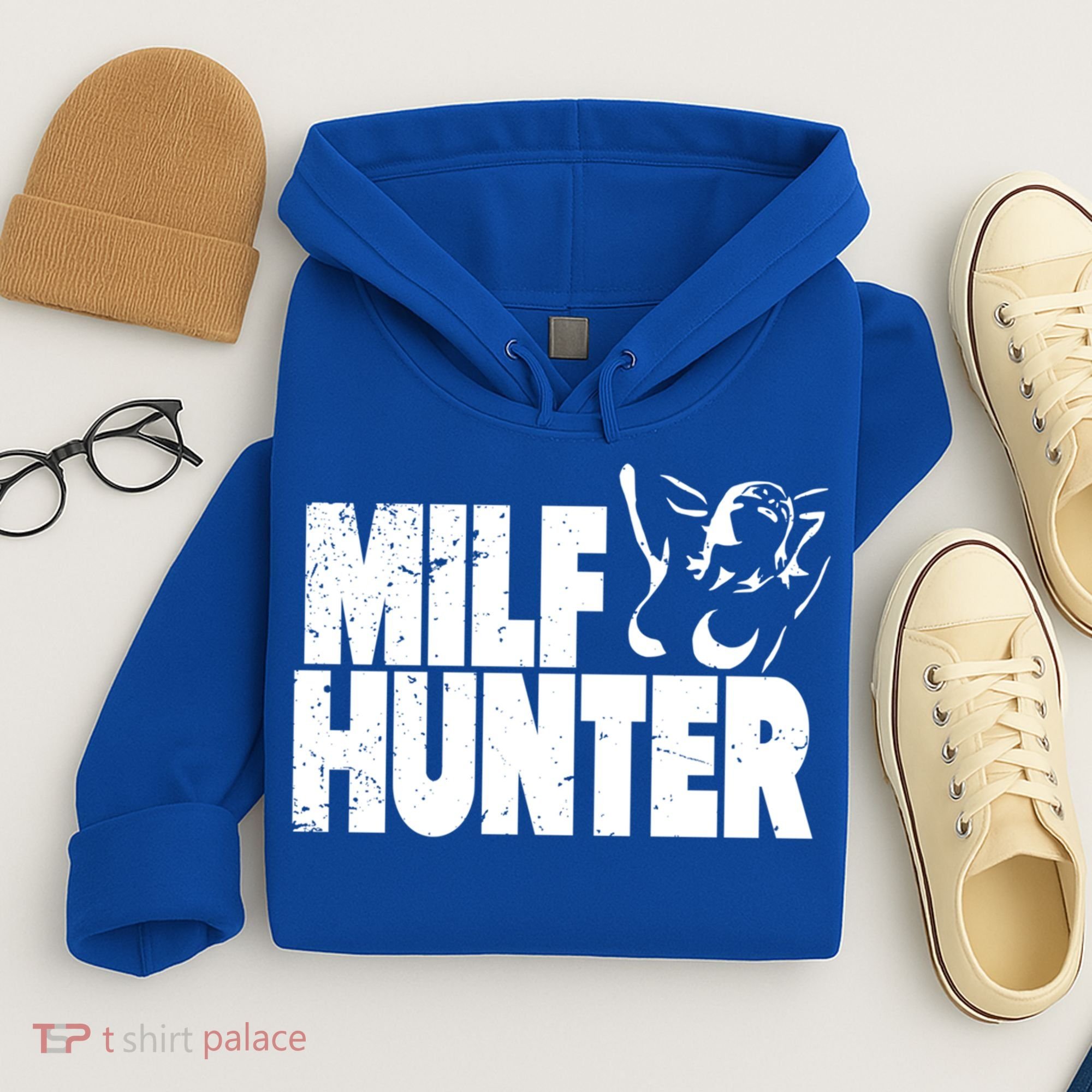 Milf Hunter Inappropriate Rude Humor Gift Hoodie