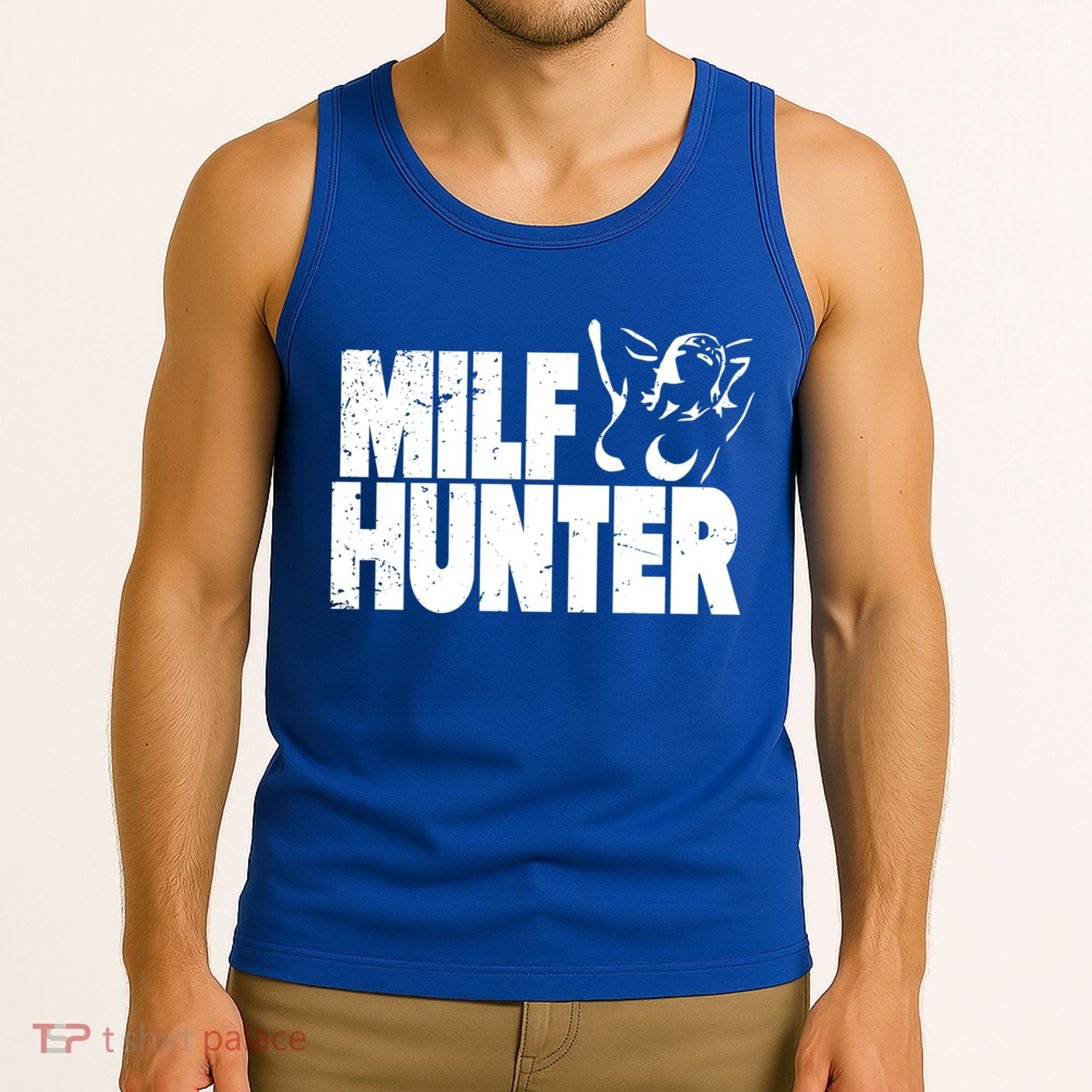 Milf Hunter Inappropriate Rude Humor Gift Tank Top