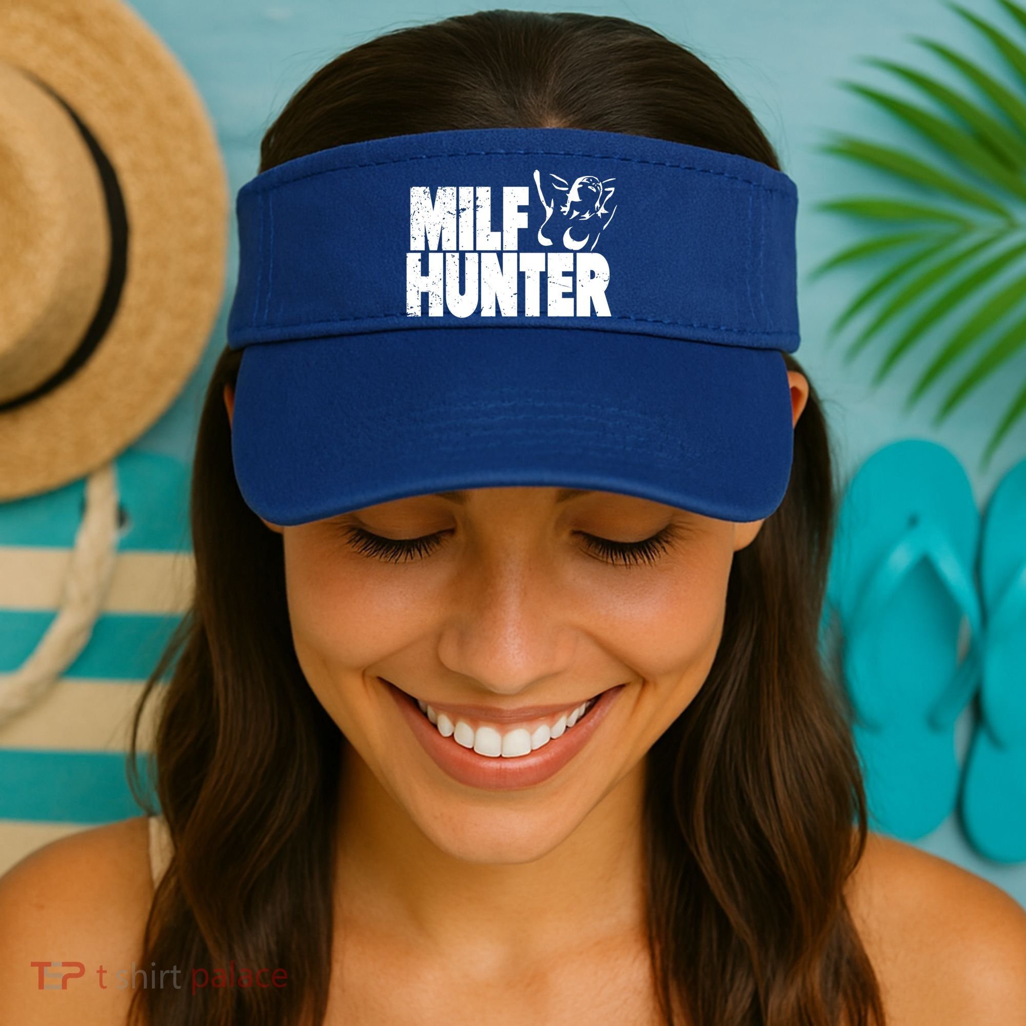 Milf Hunter Inappropriate Rude Humor Gift Visor