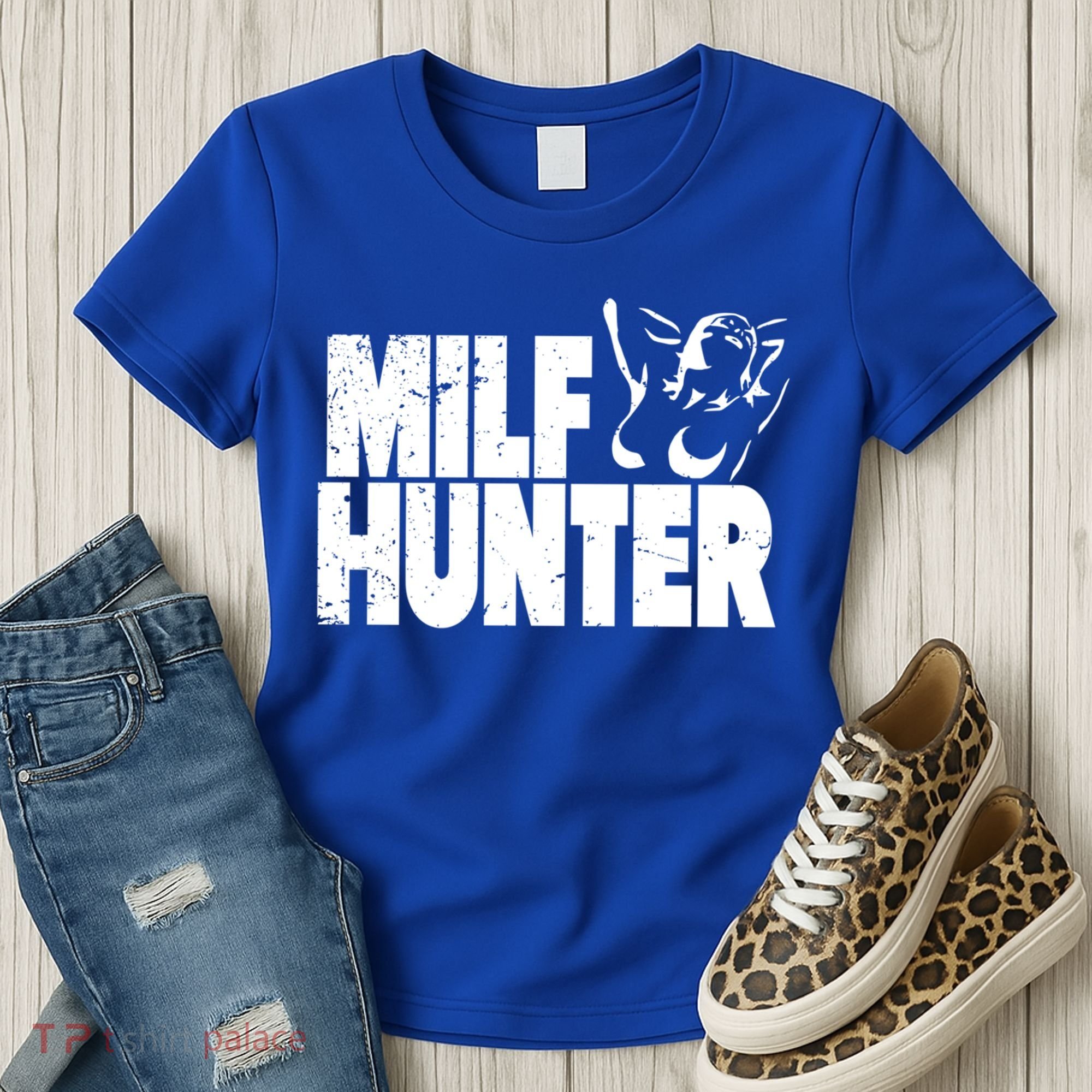 Milf Hunter Inappropriate Rude Humor Gift Women's T-Shirt