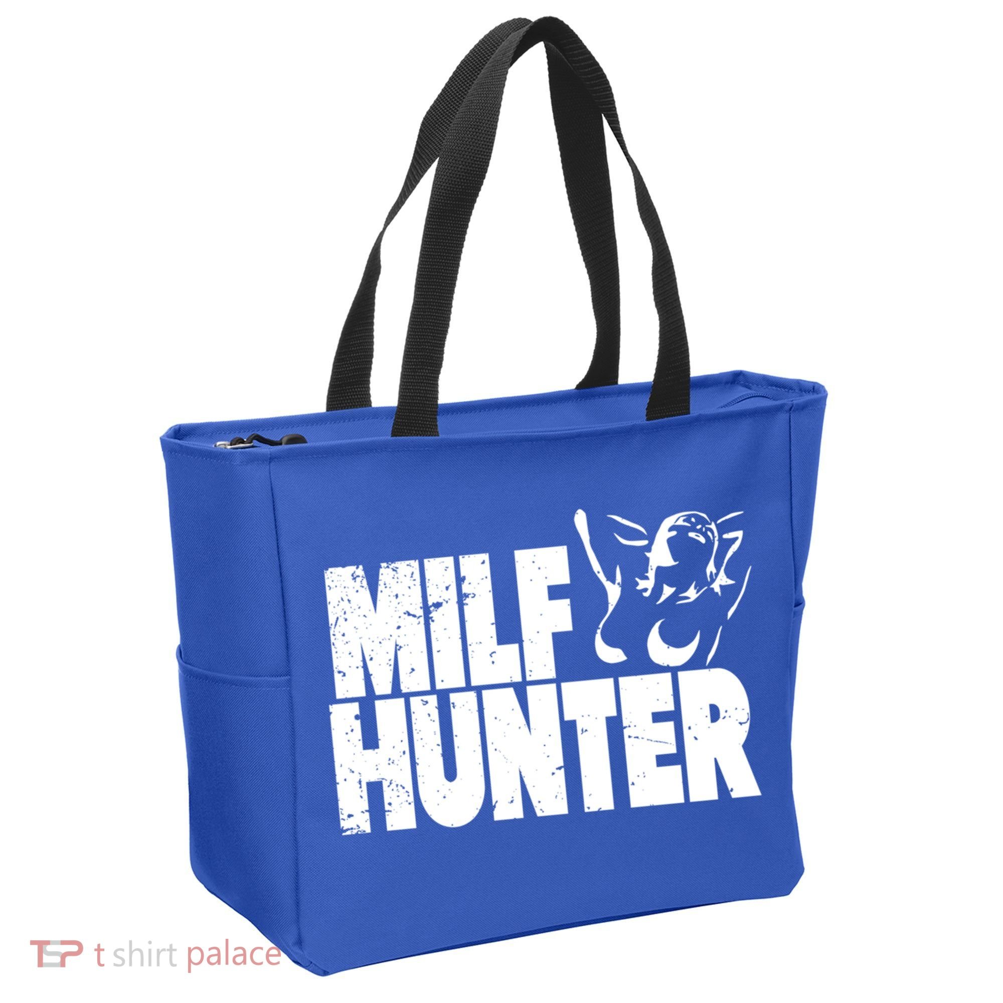 Milf Hunter Inappropriate Rude Humor Gift Tote Bag