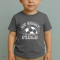 My Heart Is On The Field Soccer Toddler T-Shirt thumb 2