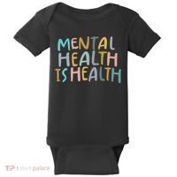 Mental Health Is Health Baby Bodysuit thumb 0