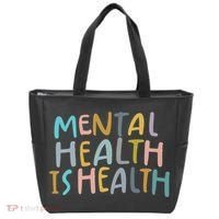 Mental Health Is Health Tote Bag thumb 0