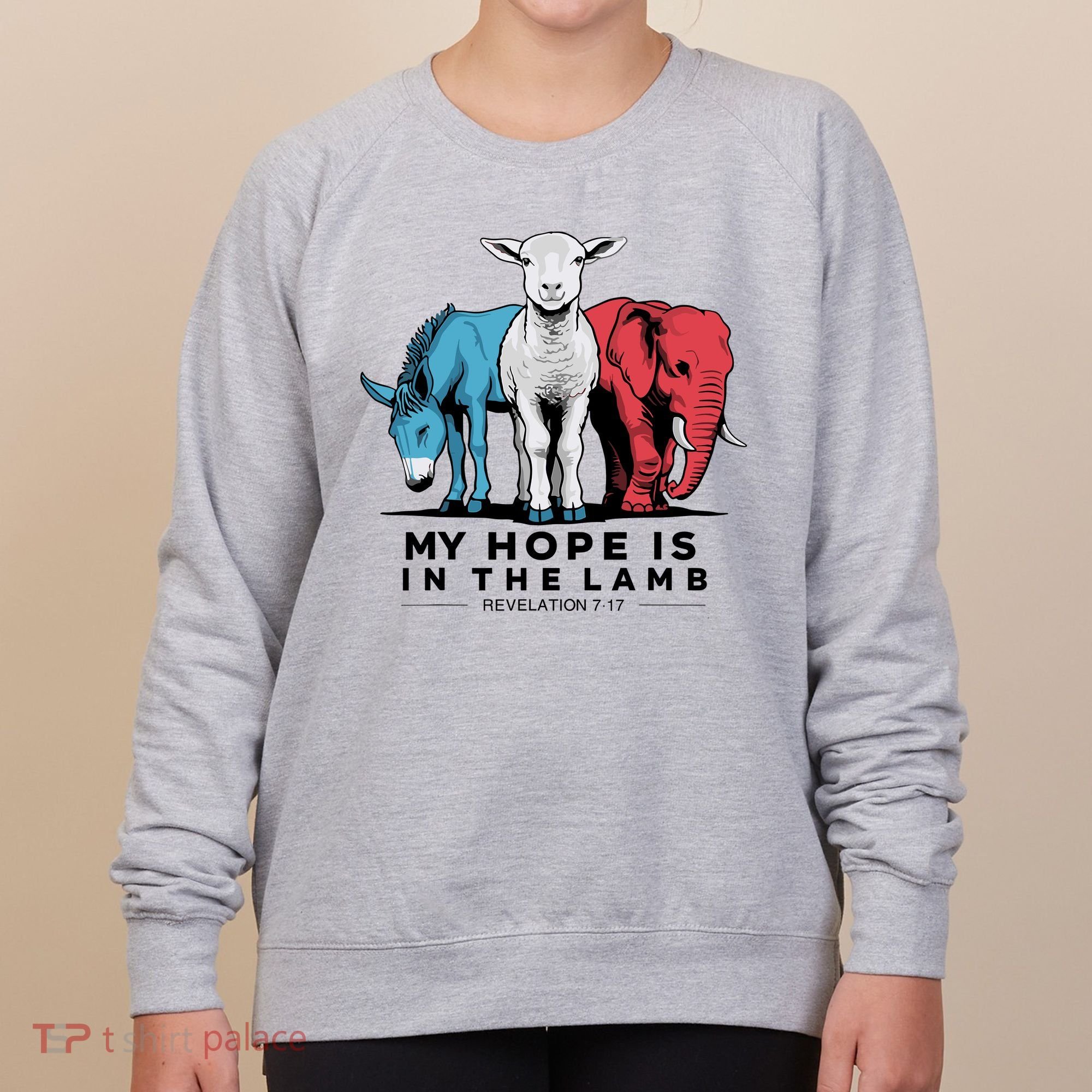 My Hope Is In The Lamb Women's Sweatshirt