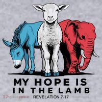 My Hope Is In The Lamb Women's Sweatshirt thumb 2