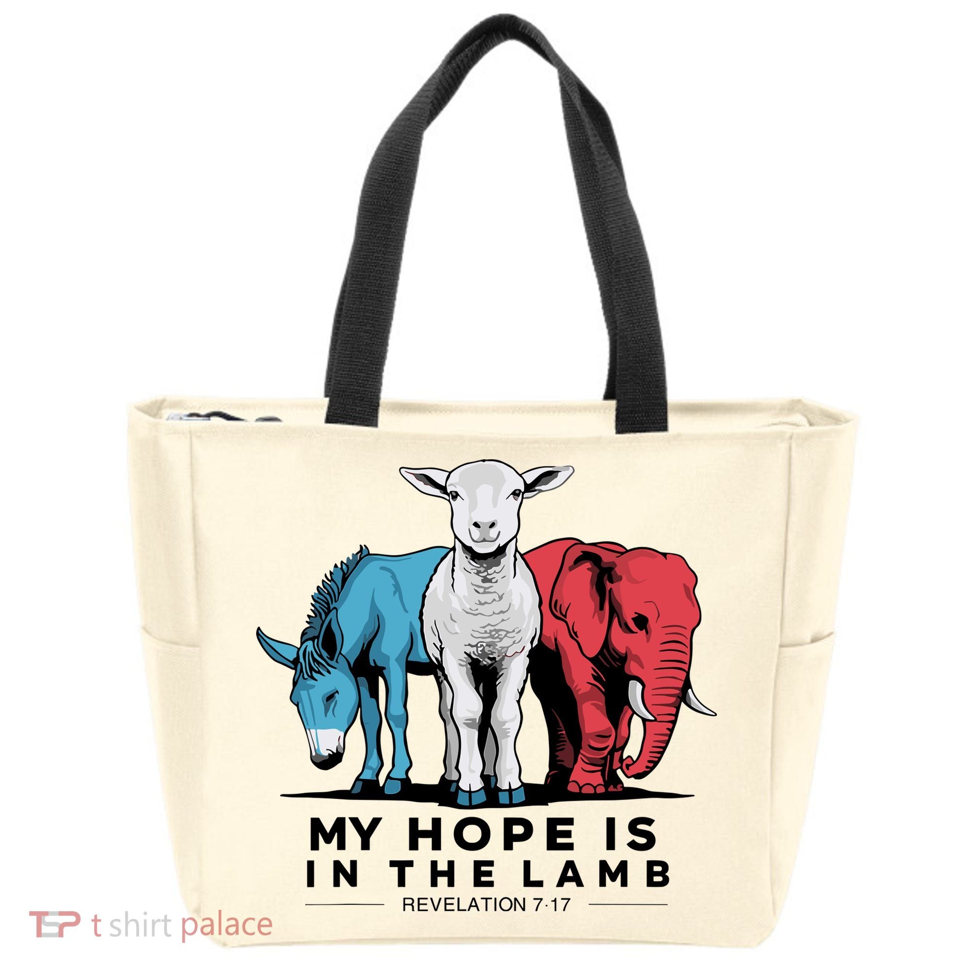 My Hope Is In The Lamb Tote Bag