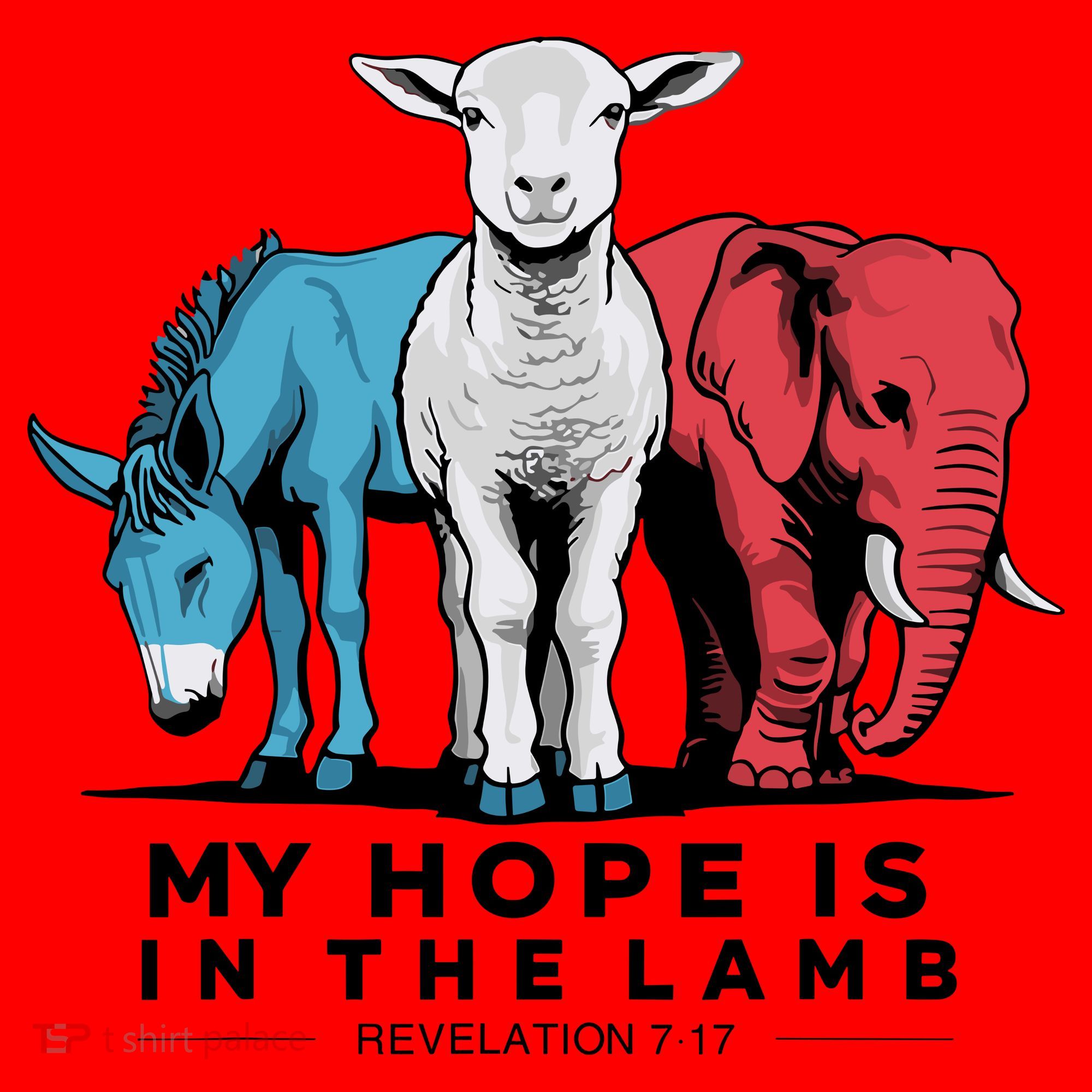 My Hope Is In The Lamb Santa Hat