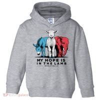 My Hope Is In The Lamb Toddler Hoodie thumb 0