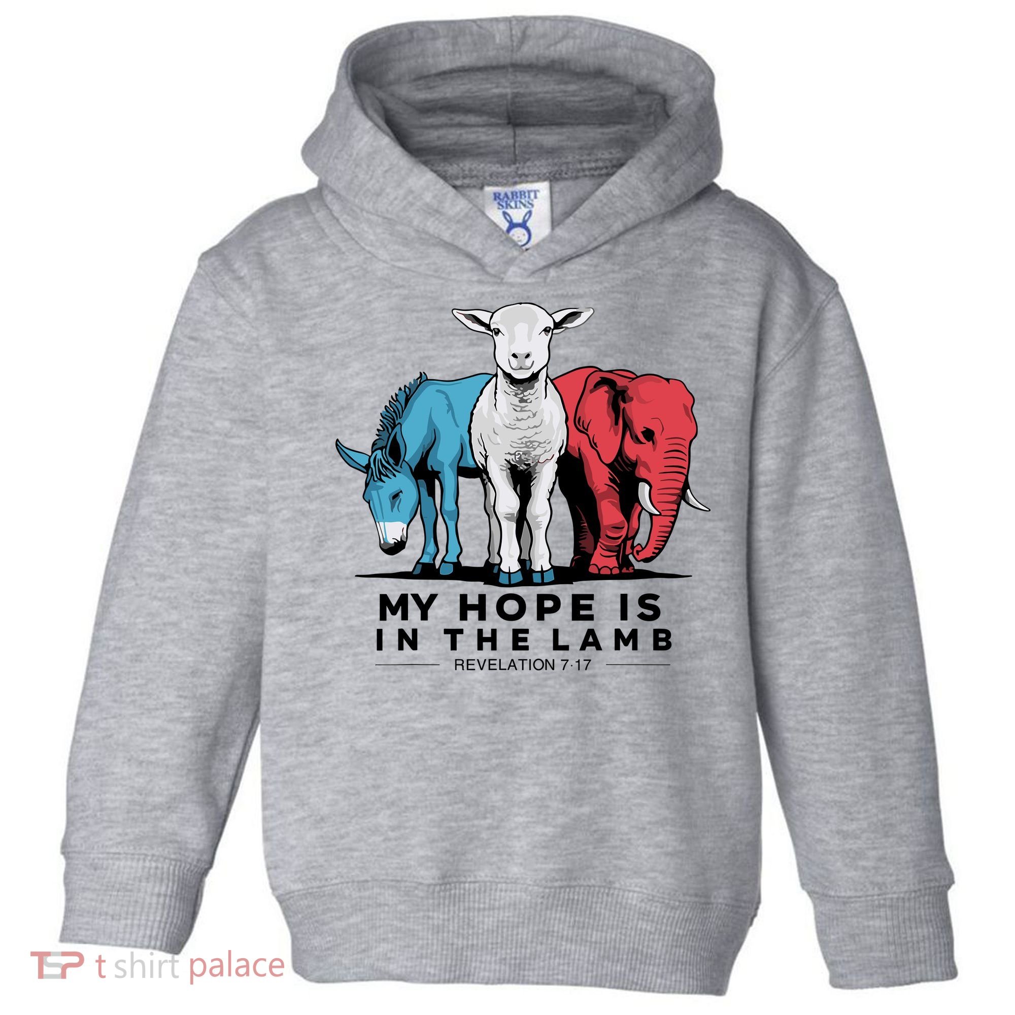 My Hope Is In The Lamb Toddler Hoodie