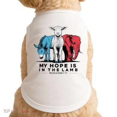 My Hope Is In The Lamb Doggie Tank