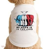 My Hope Is In The Lamb Doggie Tank thumb 0