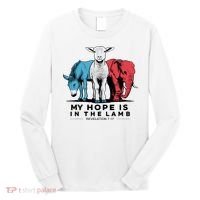My Hope Is In The Lamb Long Sleeve Shirt thumb 0