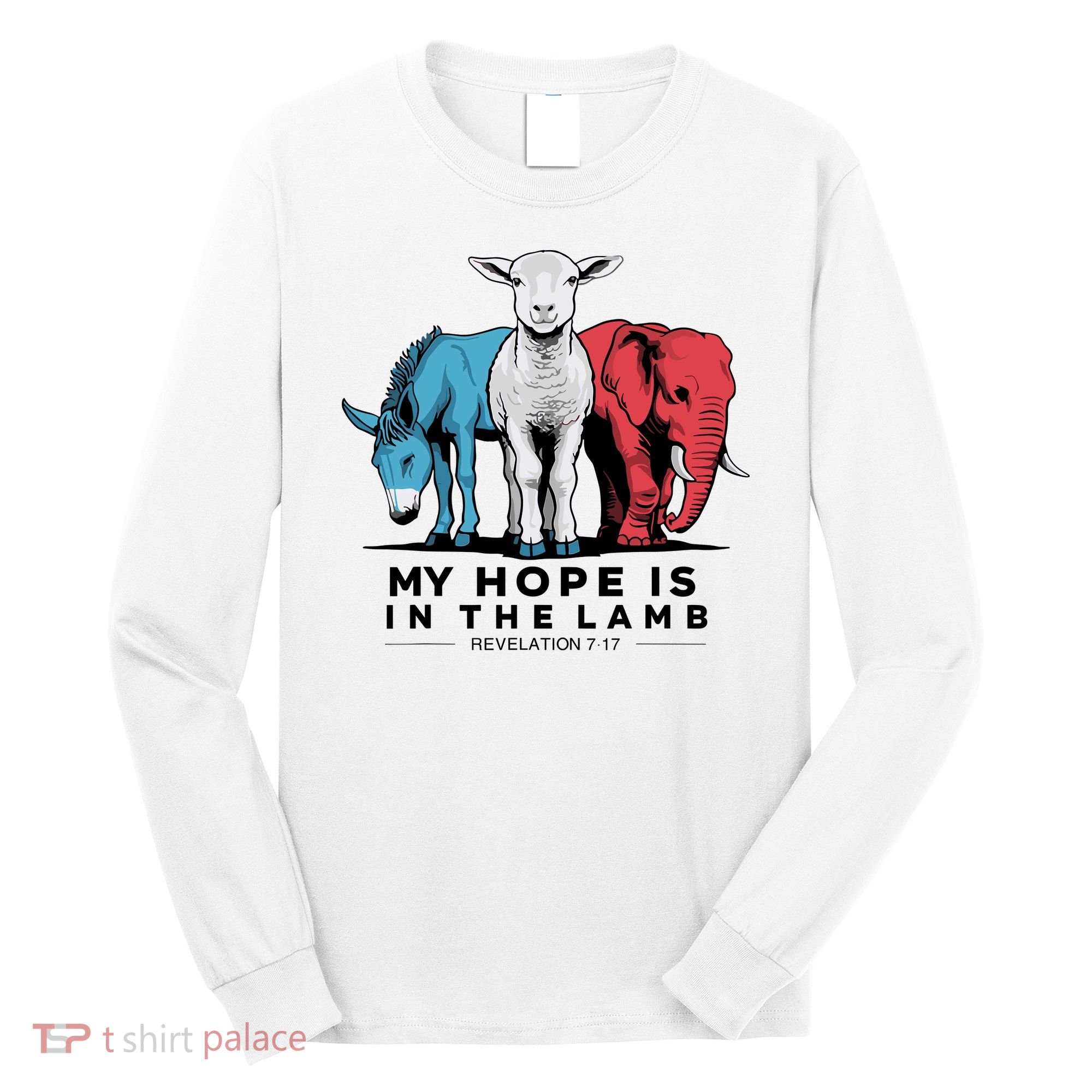 My Hope Is In The Lamb Long Sleeve Shirt