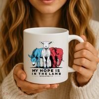 My Hope Is In The Lamb Coffee Mug thumb 3