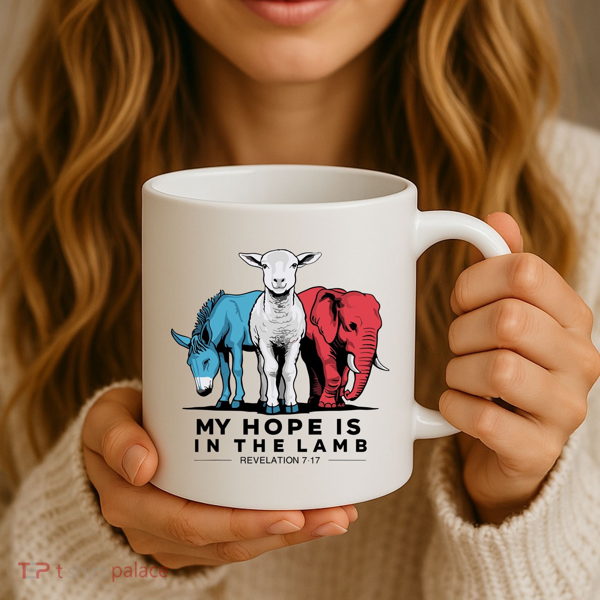My Hope Is In The Lamb Coffee Mug