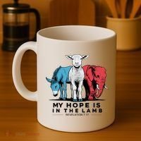 My Hope Is In The Lamb Coffee Mug thumb 4