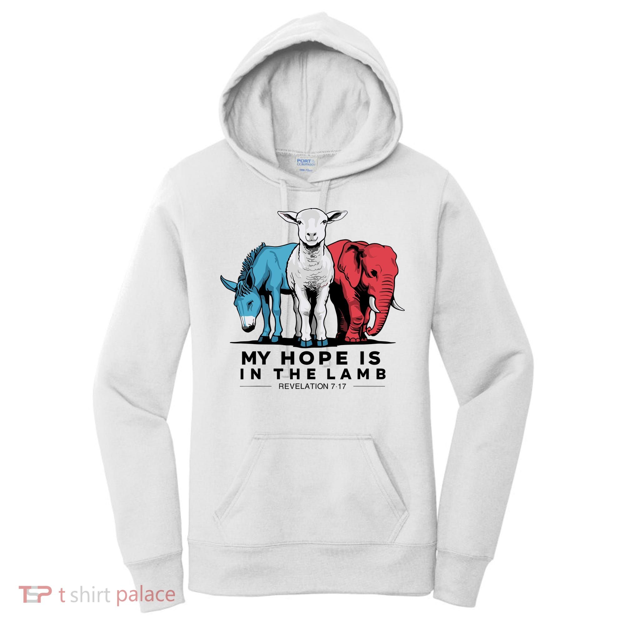 My Hope Is In The Lamb Women's Hoodie