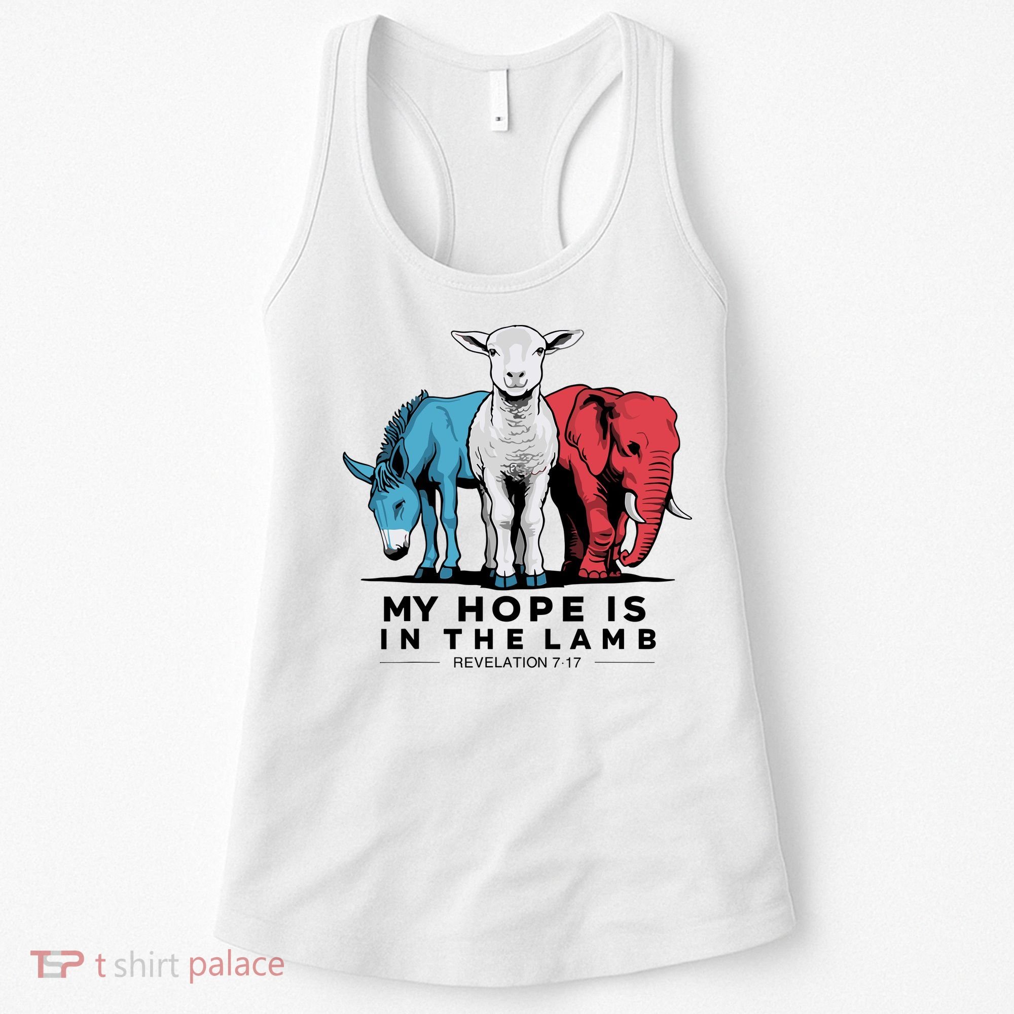 My Hope Is In The Lamb Women's Tank Top