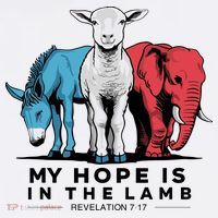 My Hope Is In The Lamb Women's Tank Top thumb 5