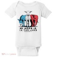 My Hope Is In The Lamb Baby Bodysuit thumb 0