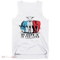 My Hope Is In The Lamb Tank Top thumb 0