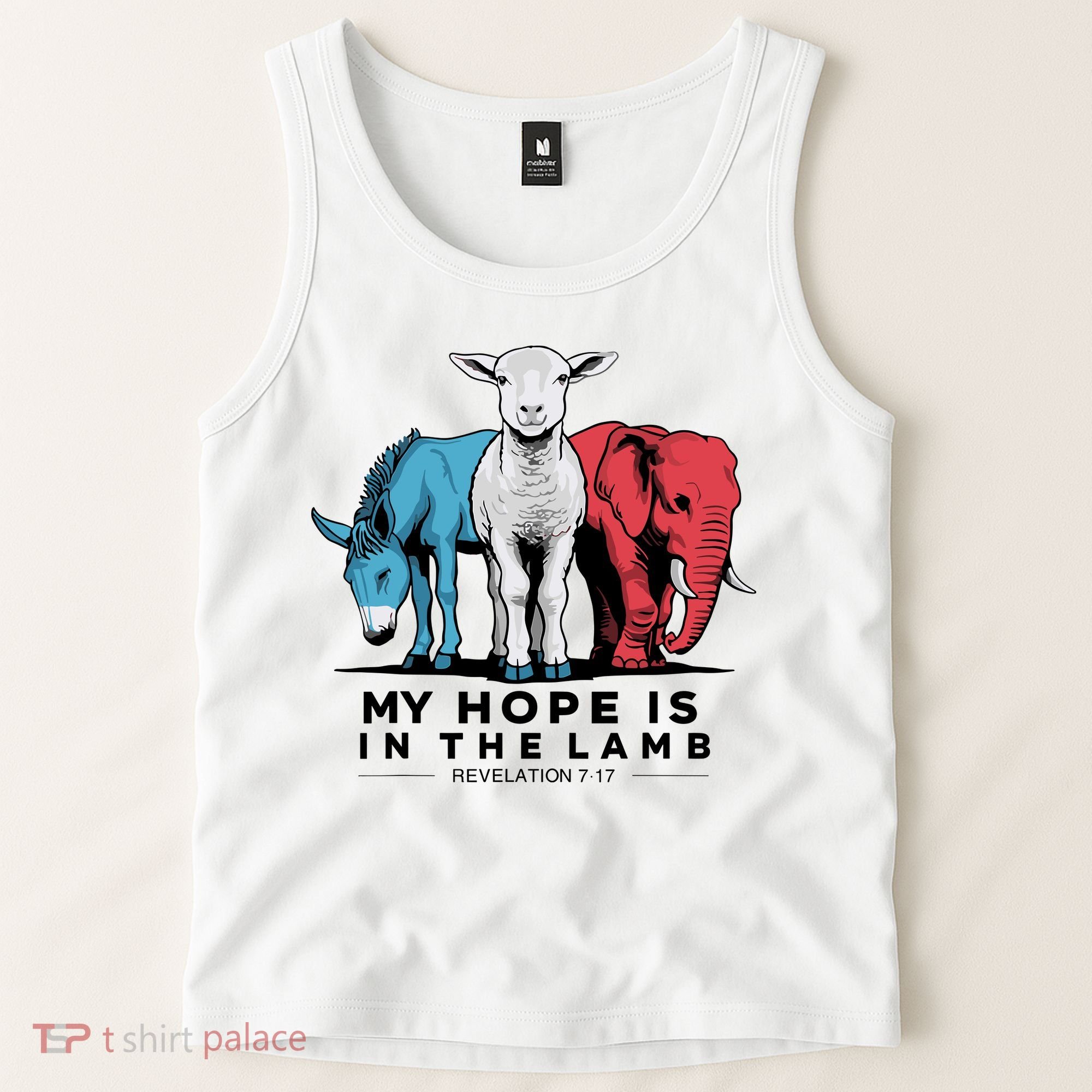 My Hope Is In The Lamb Tank Top