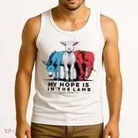 My Hope Is In The Lamb Tank Top thumb 3