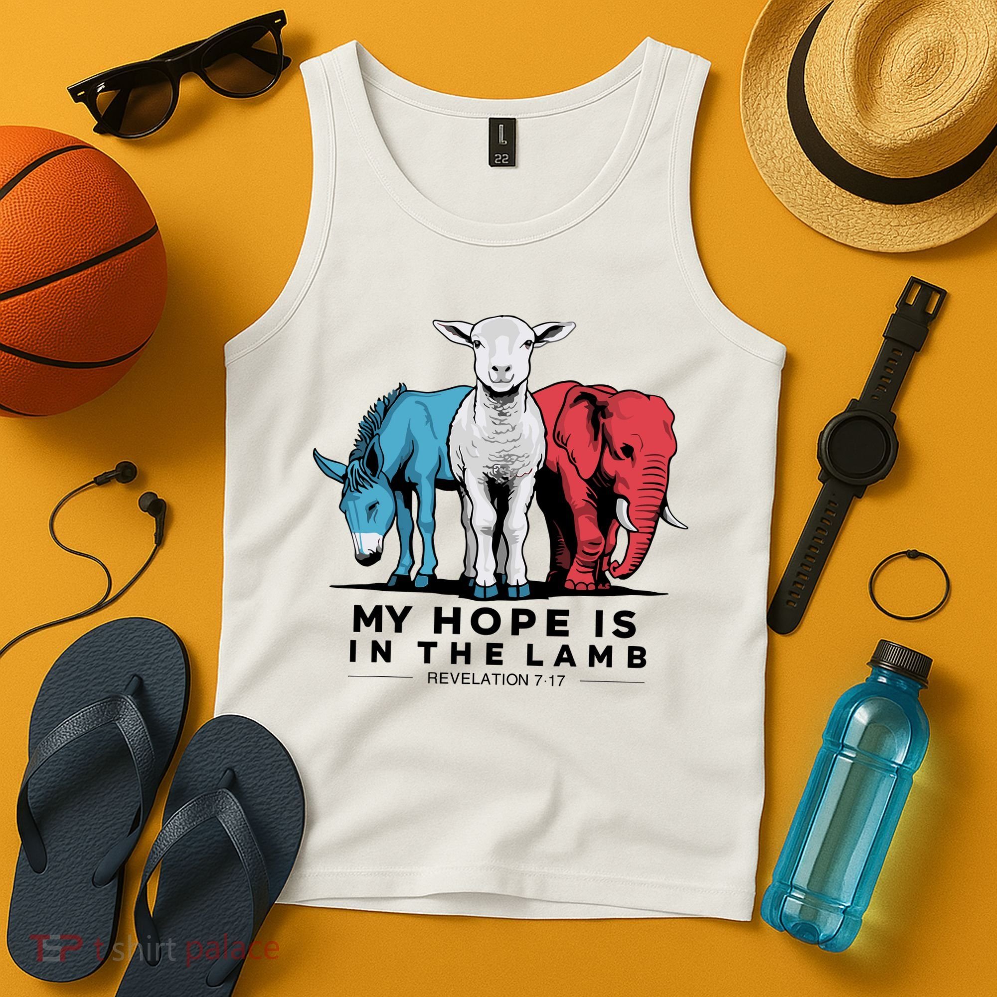 My Hope Is In The Lamb Tank Top