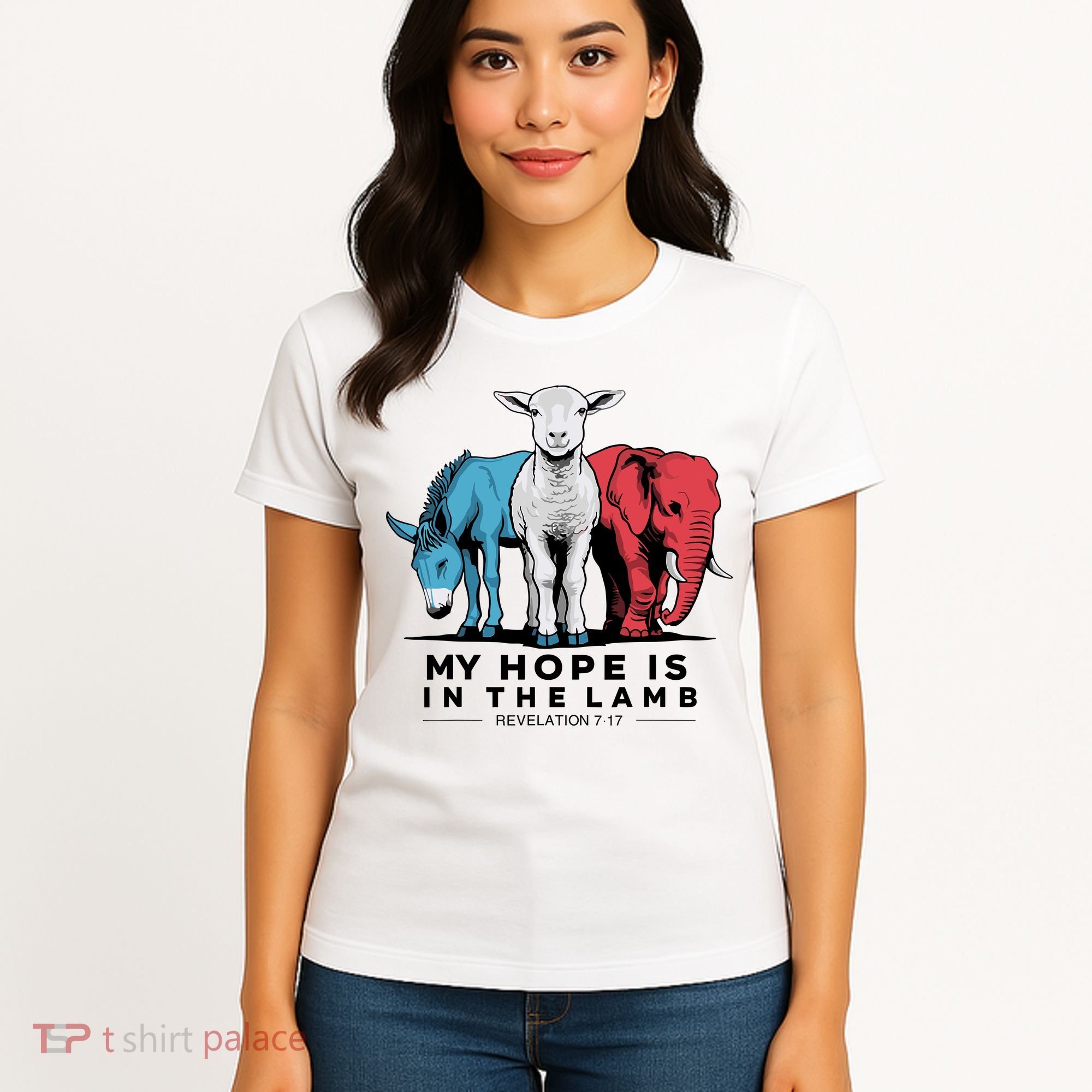 My Hope Is In The Lamb Women's T-Shirt
