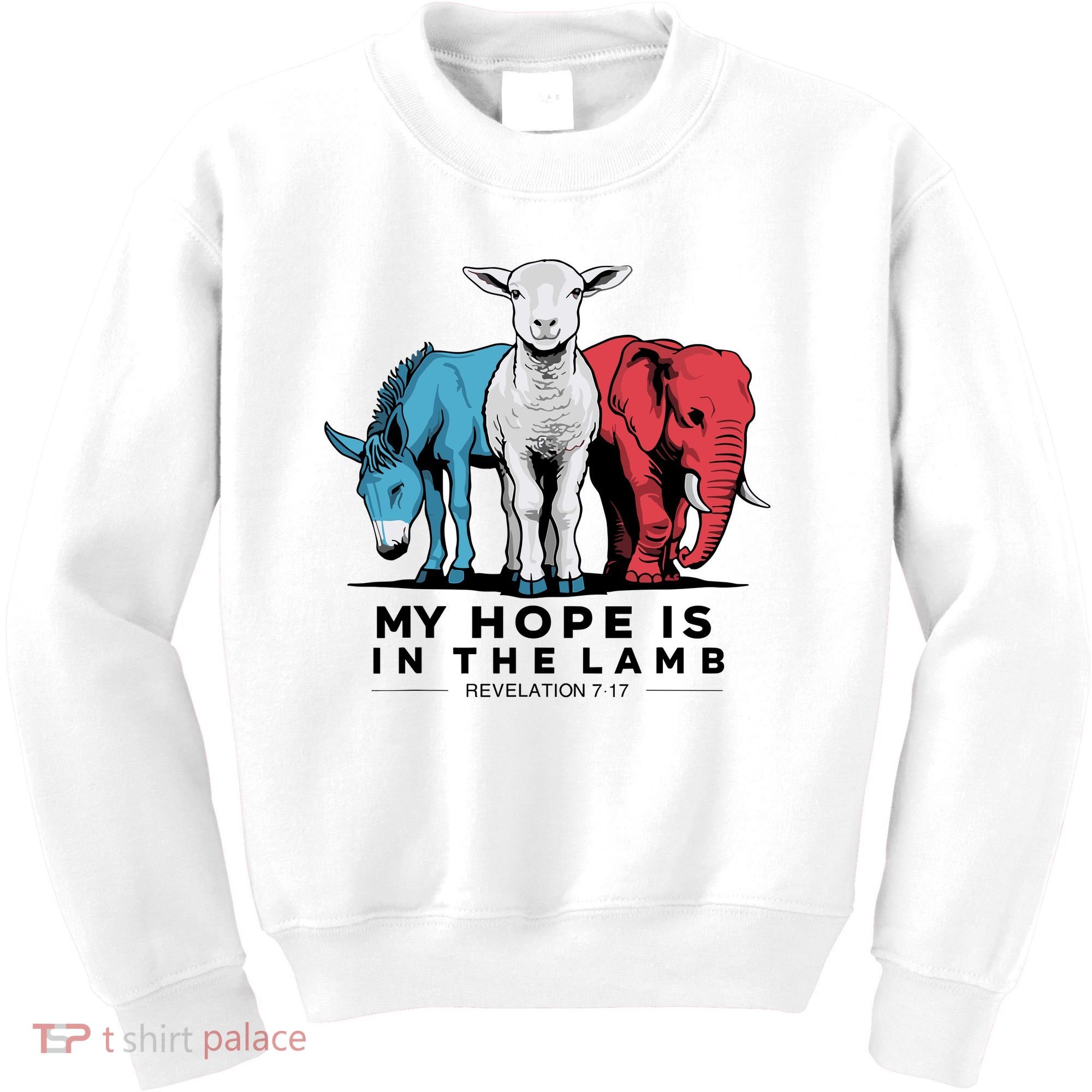 My Hope Is In The Lamb Kids Sweatshirt