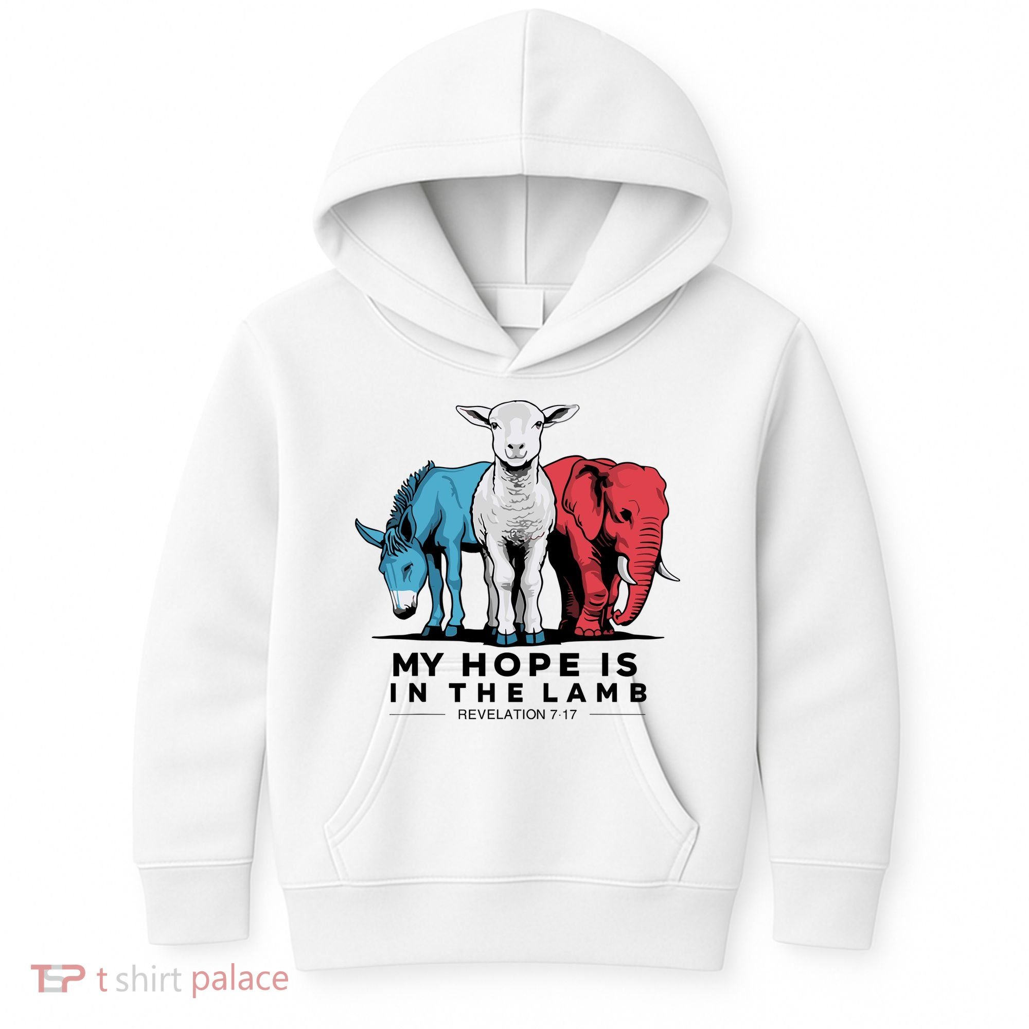 My Hope Is In The Lamb Kids Hoodie