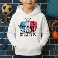 My Hope Is In The Lamb Kids Hoodie thumb 2