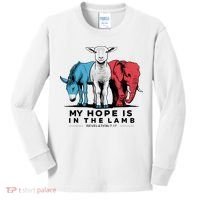 My Hope Is In The Lamb Kids Long Sleeve Shirt thumb 0