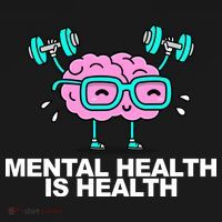 Mental Health Is Health Brain Workout Polo thumb 3